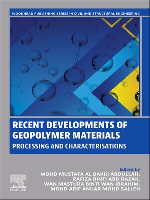 cover image of Recent Developments of Geopolymer Materials